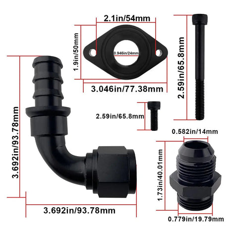 For 2011-2023 Ford 6.7L Powerstroke CCV Reroute Kit Engine Ventilation Kit | SPELAB