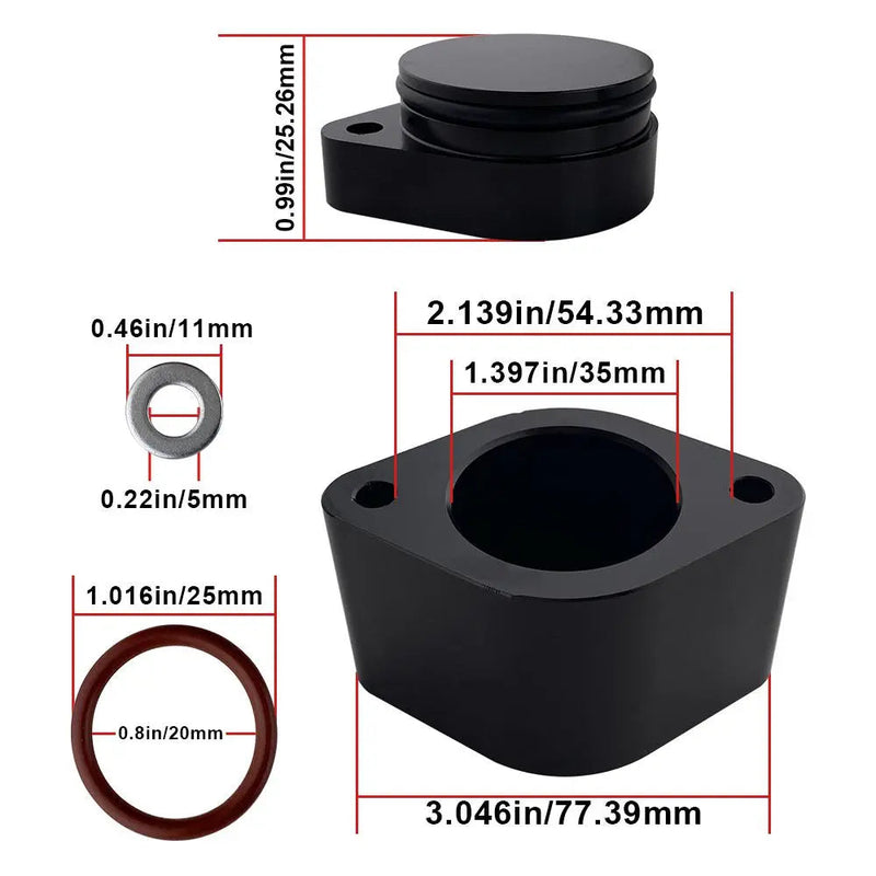 For 2011-2023 Ford 6.7L Powerstroke CCV Reroute Kit Engine Ventilation Kit | SPELAB SPELAB