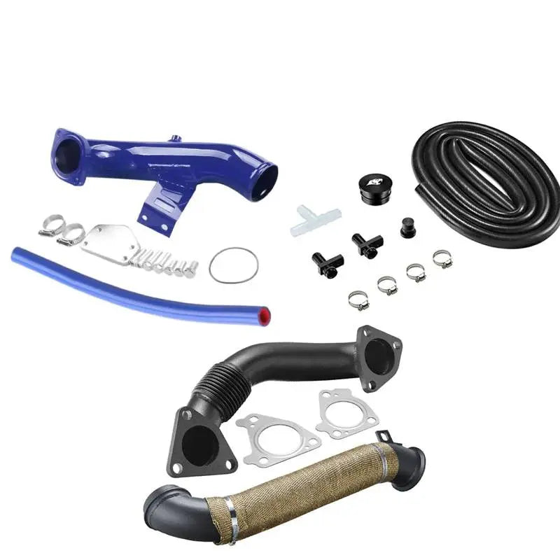 EGR/DPF/CCV PCV Reroute for 2004-2005 LLY 6.6L Duramax All-in-One Kit