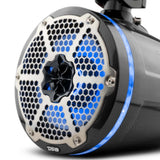 Bronco 6th Gen Mounting Tube Bundle with Dual 8" Marine Tower Speakers with RGB LED Lights