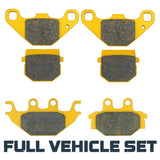 CFMoto CForce 110 2023-2024 Ceramic Brake Pad Set Traild