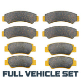 CFMoto CFORCE 600, 800, 1000 2019-2026 Ceramic Brake Pad Set Traild