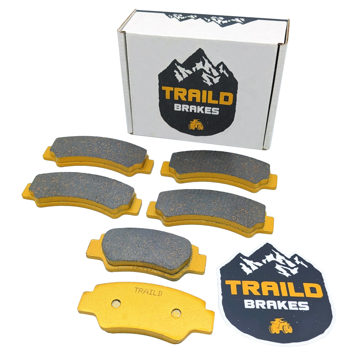 CFMoto CFORCE 400/500 G2 2022-2026 Ceramic Brake Pad Set Traild