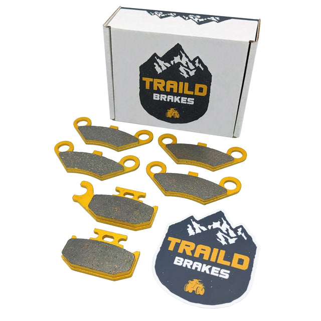 CFMoto CFORCE 500 HO 2014-2016 Ceramic Brake Pad Set Traild