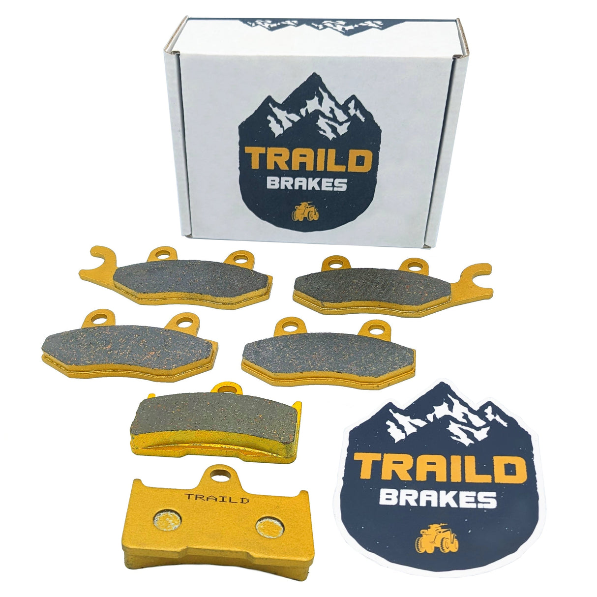 CFMoto UFORCE Rancher 500/600 2011-2014 Ceramic Brake Pad Set Traild