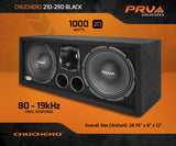 PRV Audio CHUCHERO 210-290 Dual 10in Speaker Box Black
