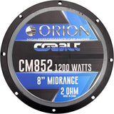 CM852 8 Inch 2 Ohm Midrange Speaker 300 Watts RMS Orion Car Audio CM852 8 Inch 2 Ohm Midrange Speaker 300 Watts RMS CM852 8 Inch 2 Ohm Midrange Speaker 300 Watts RMS CM852 8 Inch 2 Ohm Midrange Speaker 300 Watts RMS CM852 8 Inch 2 Ohm Midrange Speaker 300 Watts RMS