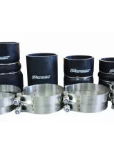 CNC Fabrication Charge Air Cooler Boot Kit Black Ford F-Series 6.4L Powerstroke 2008-2010