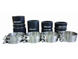 CNC Fabrication Charge Air Cooler Boot Kit Black Ford F-Series 6.4L Powerstroke 2008-2010
