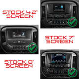 GMC Sierra 2014-2018 15.6" Workshop 12 Tesla-Style Screen Workshop 12