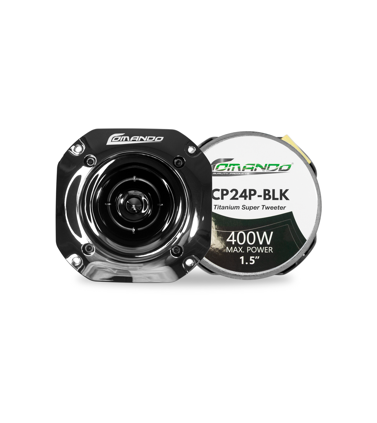 CP24P-BLK  | 1.5''  400W MAX. | 4~8ohm Comando Audio
