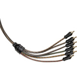 3Ft 6-Channel Interconnect Cable for Car Audio (CPP-MC3) Audiopipe