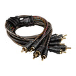 3Ft 6-Channel Interconnect Cable for Car Audio (CPP-MC3) Audiopipe