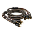 6Ft 6-Channel Interconnect Cable for Car Audio (CPP-MC6) Audiopipe