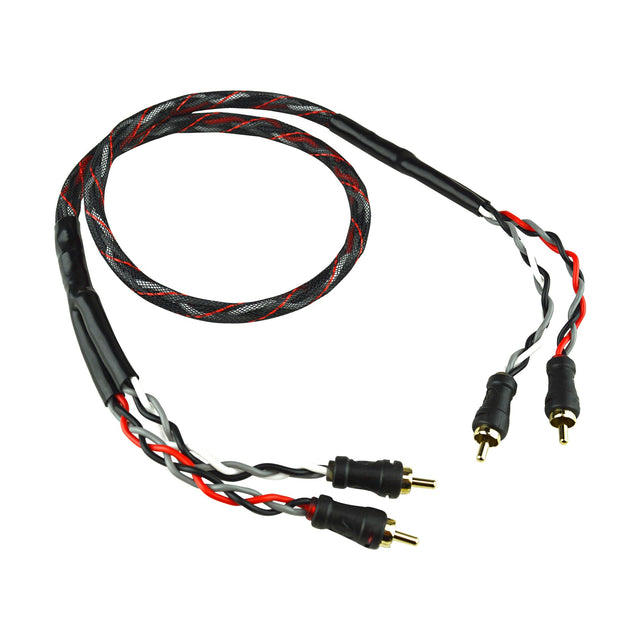 3' Competition Rated RCA Twisted Cable for Car Audio (CPP-TW3) Audiopipe