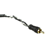6' Competition Rated RCA Twisted Cable for Car Audio (CPP-TW6) Audiopipe
