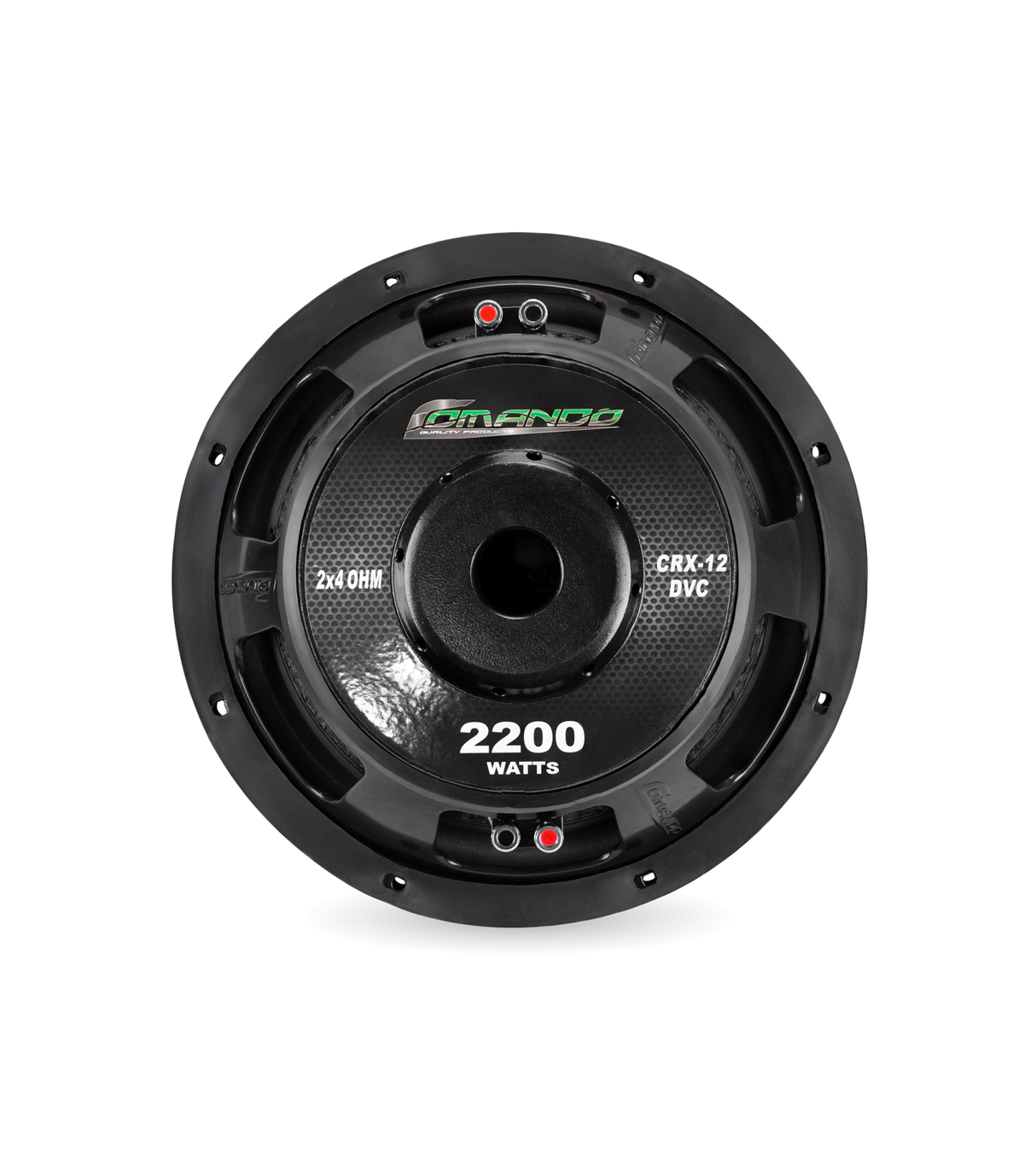 CRX-12 | 12'' 2200W MAX. | DUAL 4ohm Comando Audio