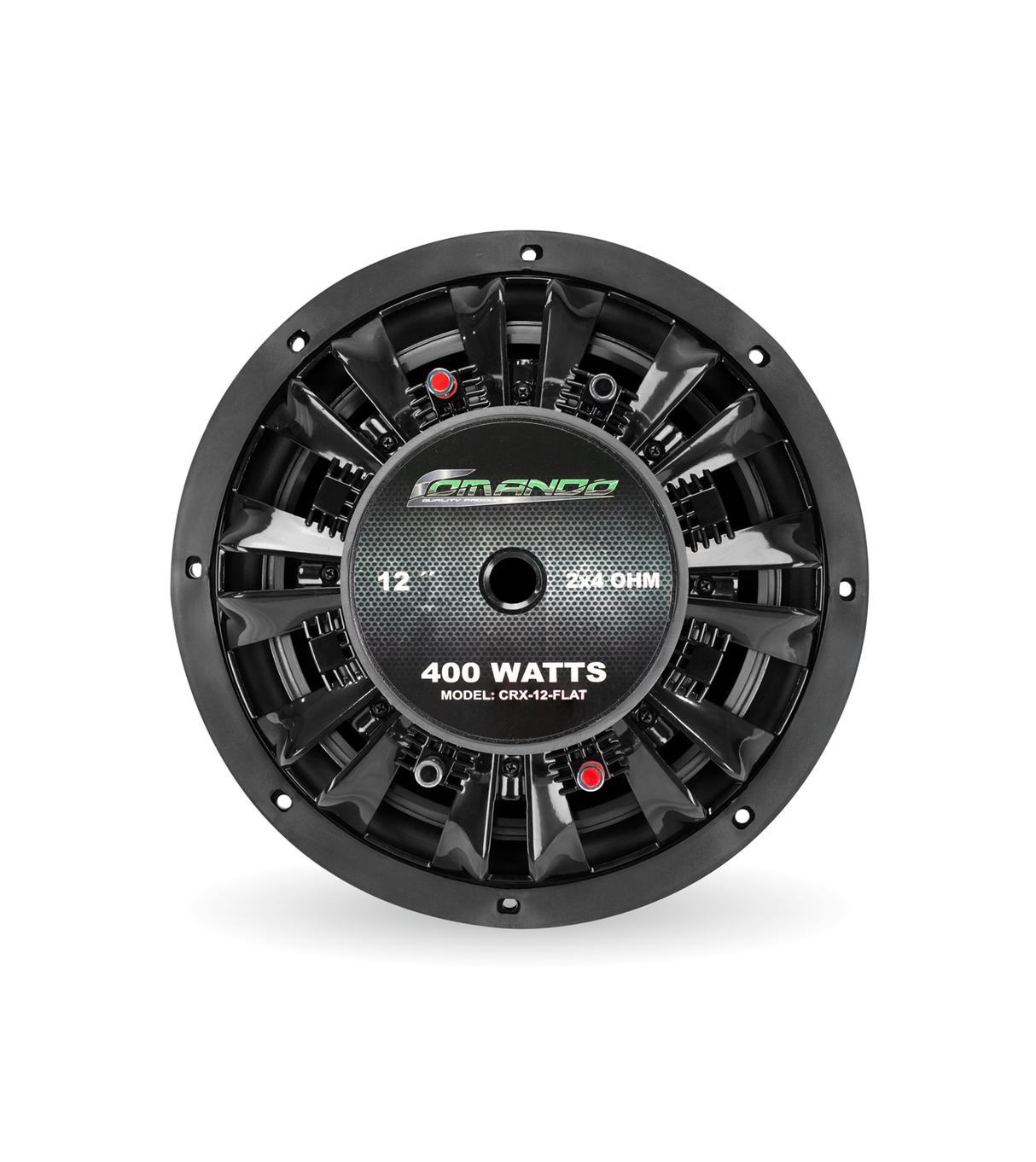 CRX-12-FLAT | 12'' FLAT 400W MAX. | DUAL 4ohm Comando Audio