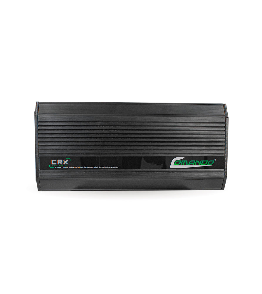 CRX4-6000@1ohm | 6000W MAX | 4CH | 1Ω Comando Audio