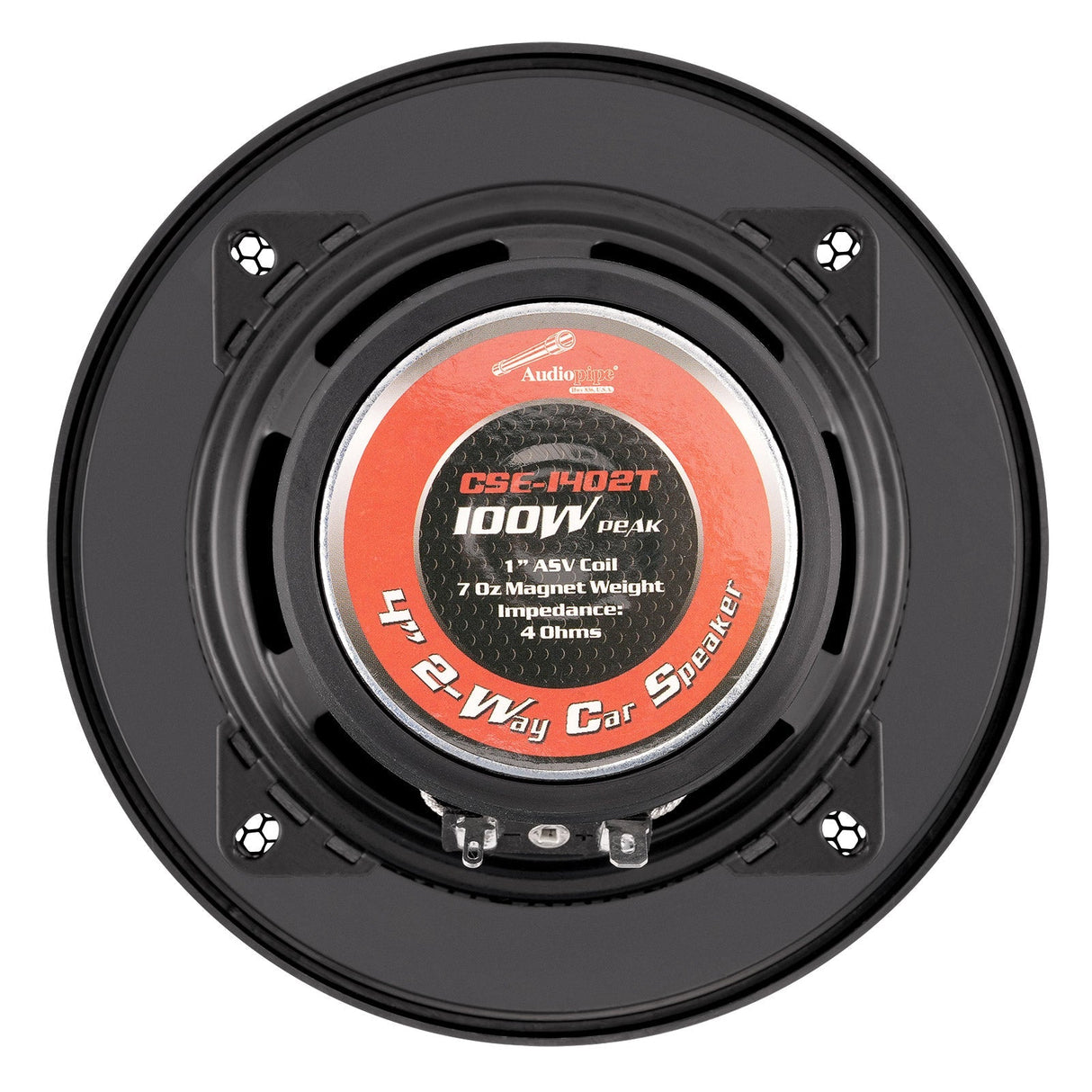 4” 2-Way Car Speaker (CSE-1402T) Audiopipe