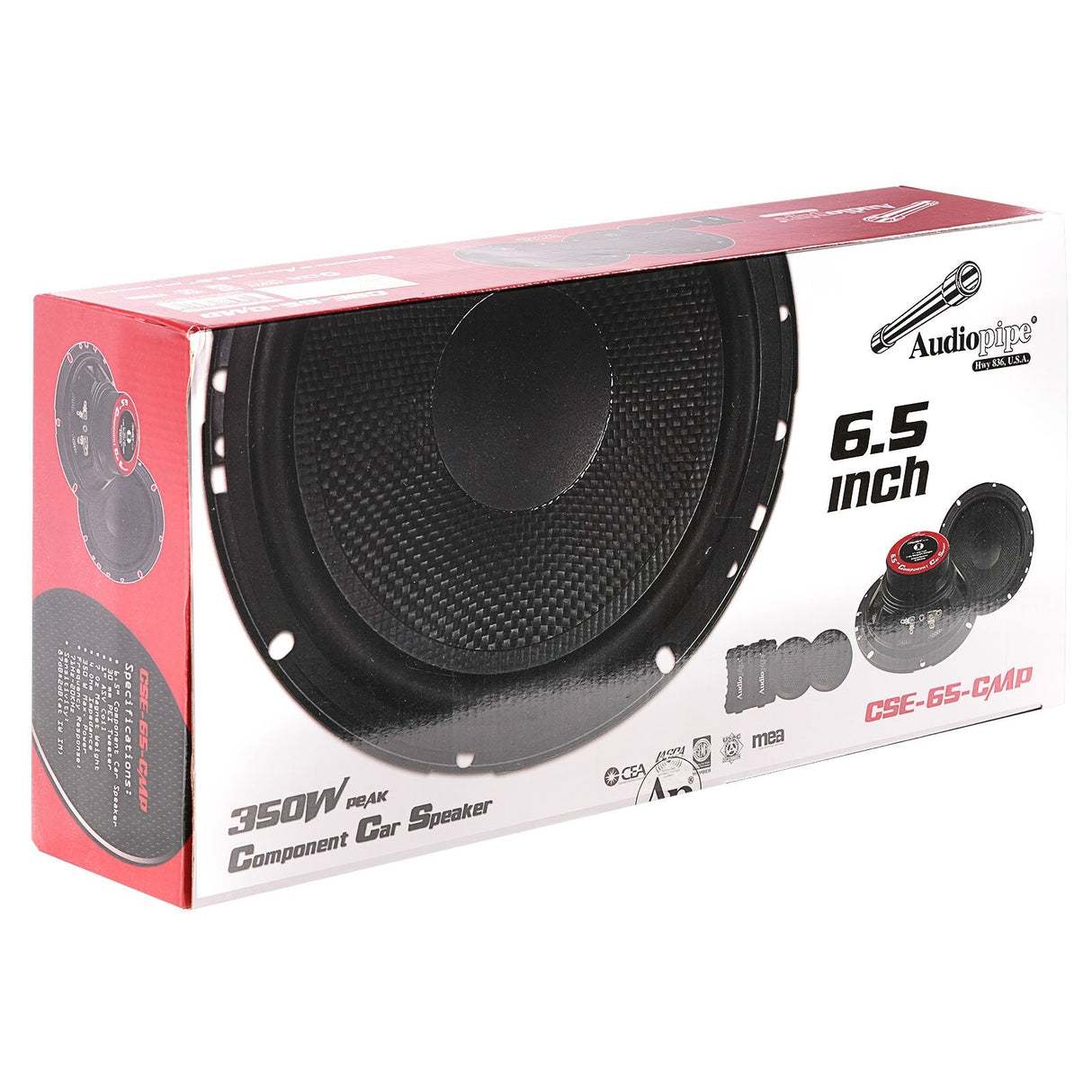 6.5” Component Car Speaker (CSE-65-CMP) Audiopipe