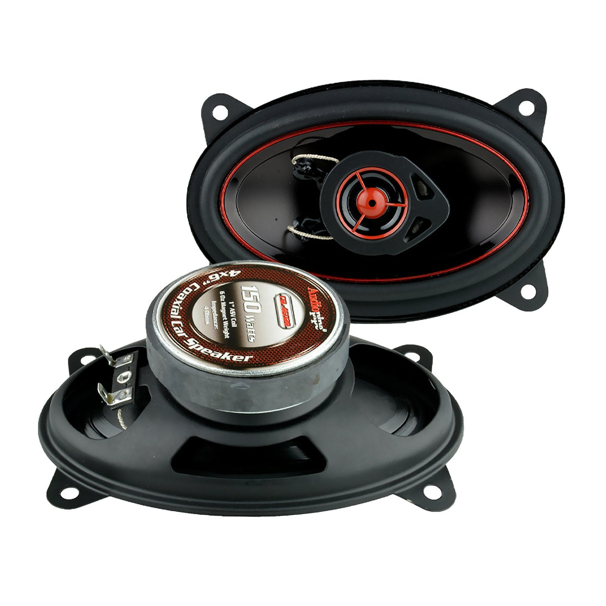 CSL-4602R 4” x 6”  Coaxial Car Speaker Audiopipe