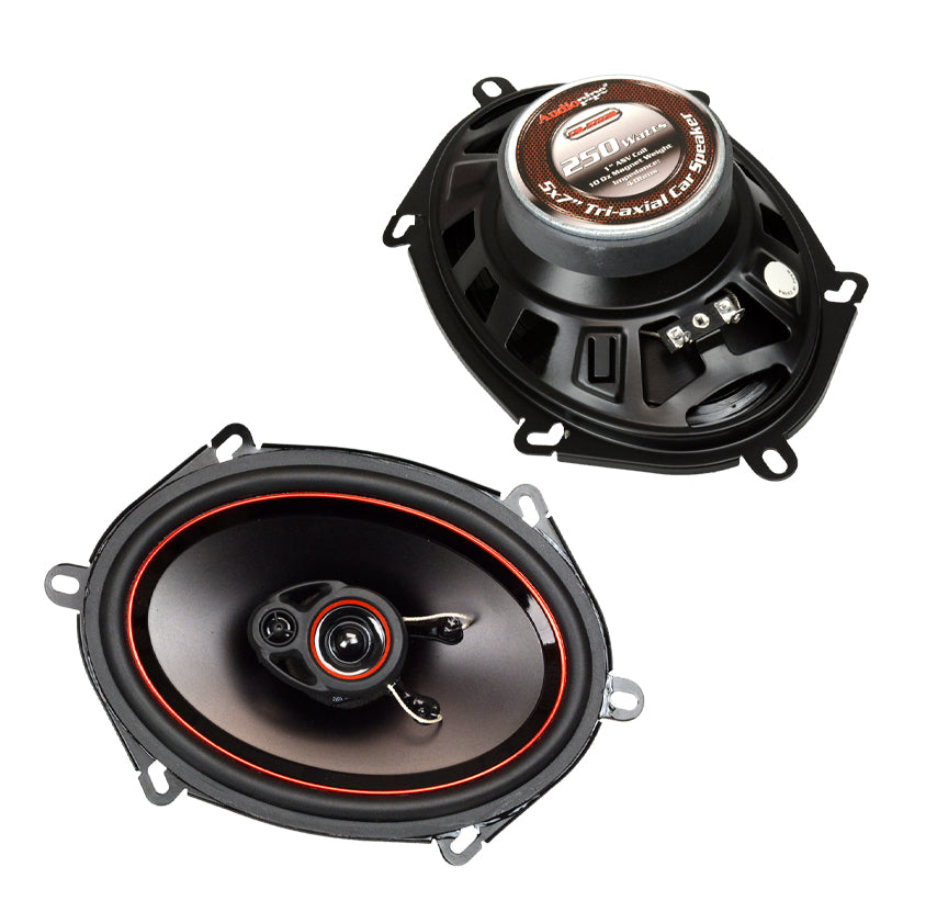 CSL-5703R 5” x 7 ” Tri-Axial Car Speaker Audiopipe
