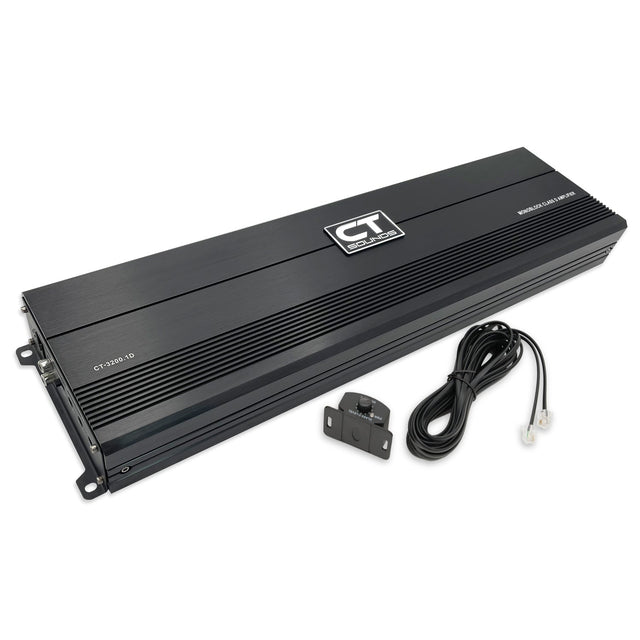 CT-3200.1D // 3200 Watts RMS Monoblock Car Amplifier CT Sounds