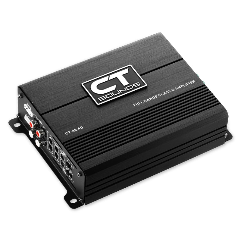 CT-80.4D // 480 Watts RMS 4-Channel Car Amplifier CT Sounds