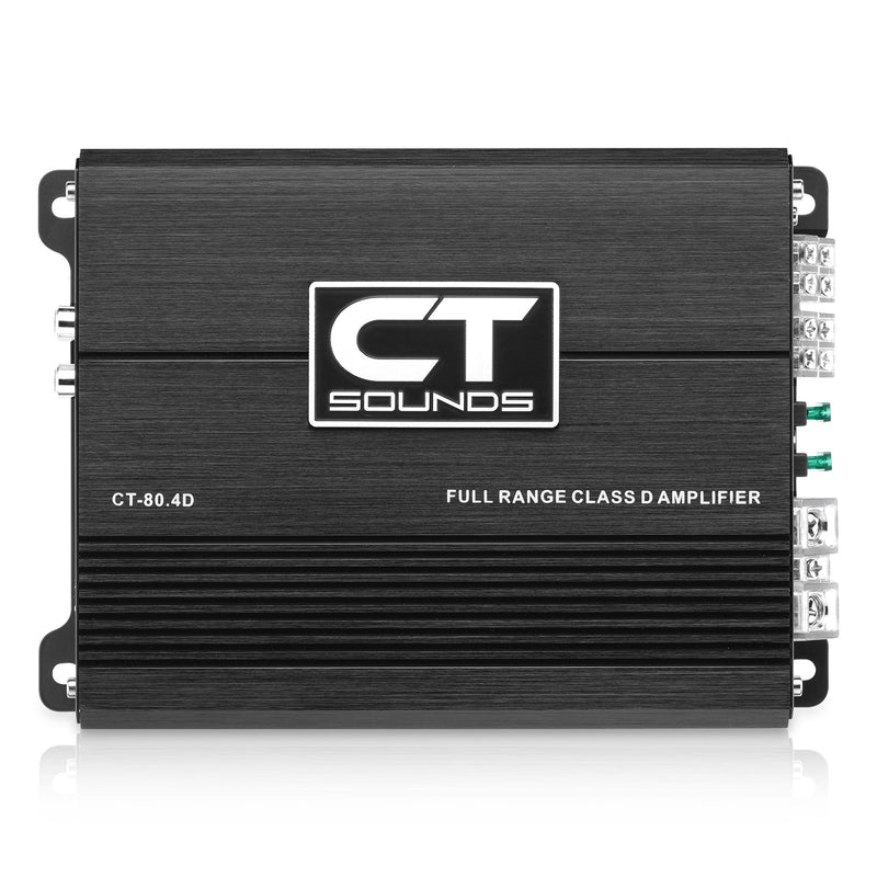 CT-80.4D // 480 Watts RMS 4-Channel Car Amplifier CT Sounds