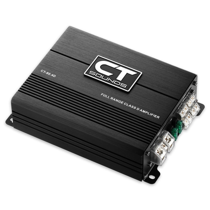 CT-80.4D // 480 Watts RMS 4-Channel Car Amplifier CT Sounds
