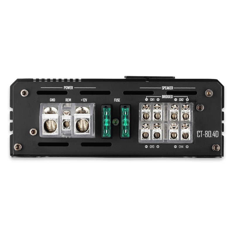 CT-80.4D // 480 Watts RMS 4-Channel Car Amplifier CT Sounds