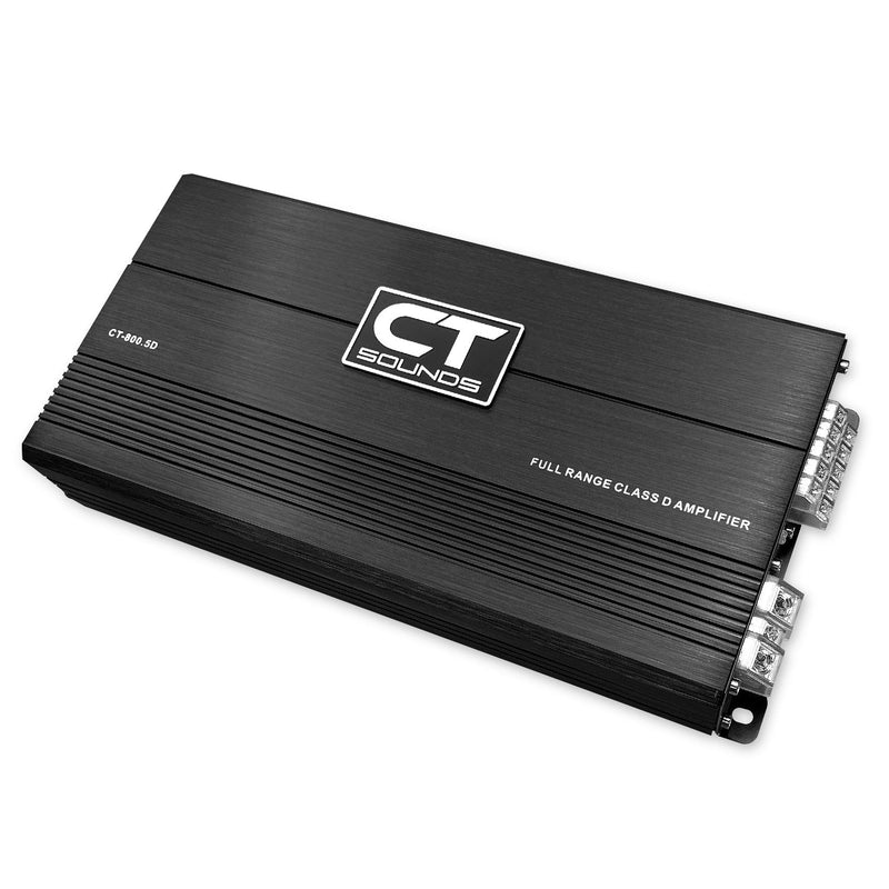 CT-800.5D // 1000 Watts RMS 5-Channel Car Amplifier CT Sounds