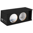 CT2X10 // Dual 10” Kerf Ported Universal Car Subwoofer Box CT Sounds