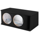 CT2X12 // Dual 12” Kerf Ported Universal Car Subwoofer Box CT Sounds