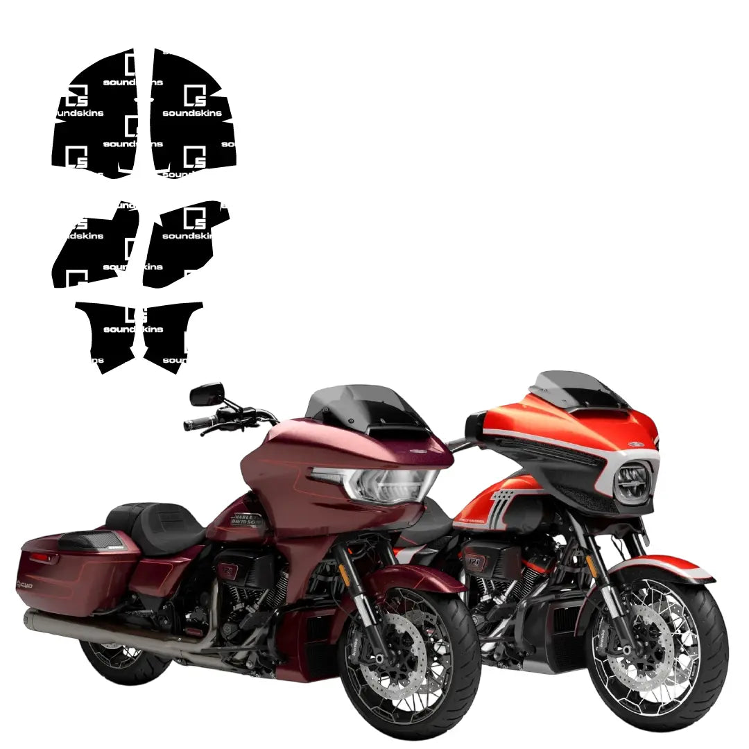 Saddlebag Lid Vehicle Specific Kit for Harley Davidson Touring Models | 2024+ SoundSkins Global