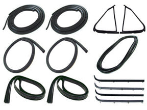 Precision Weatherstrip Kit w/o Chrome Trim (1987-1991) Precision