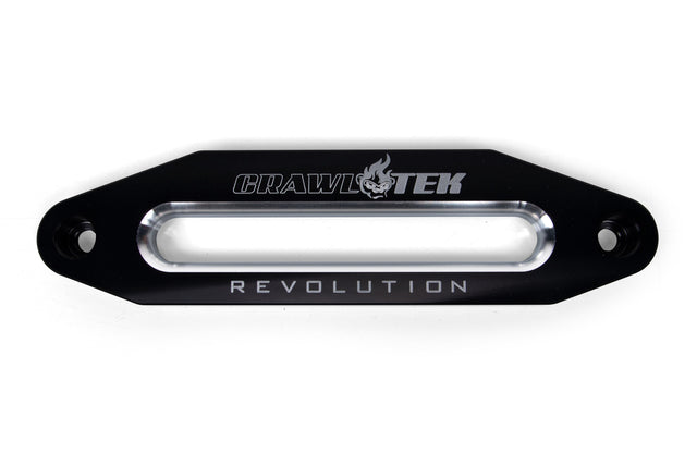 Aluminum Hawse Fairlead - Black CrawlTek Revolution
