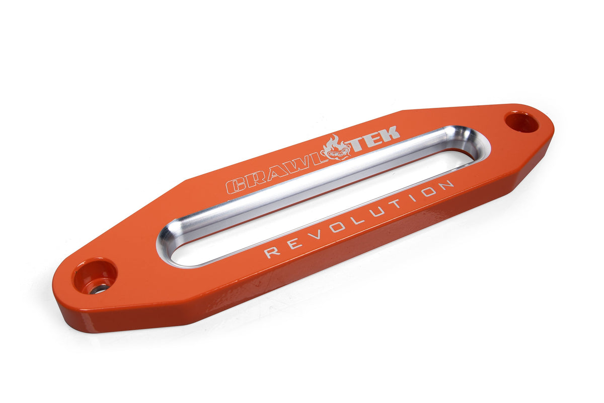 Aluminum Hawse Fairlead - Orange CrawlTek Revolution