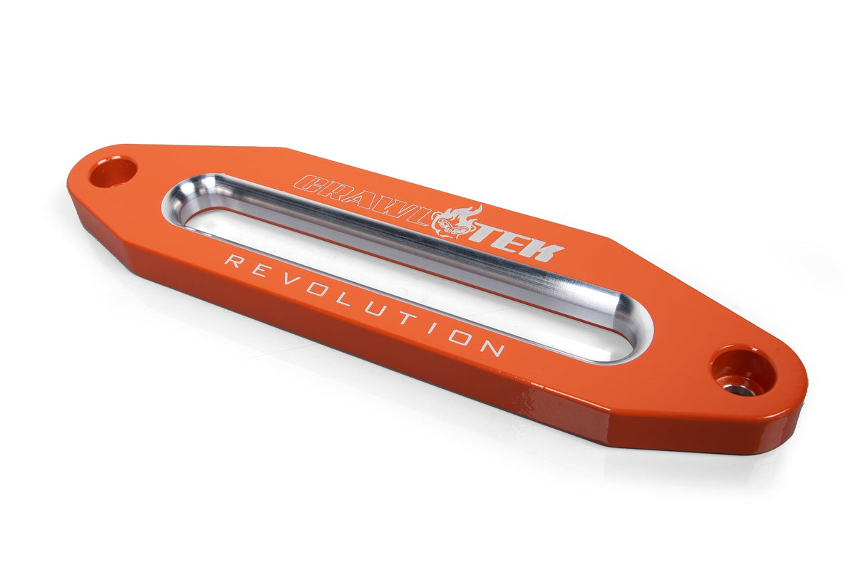 Aluminum Hawse Fairlead - Orange CrawlTek Revolution