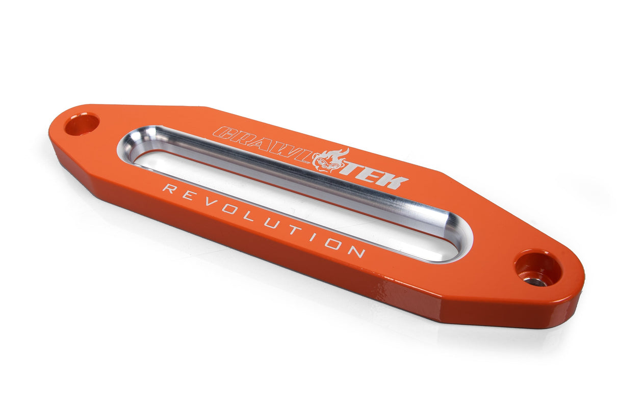 Aluminum Hawse Fairlead - Orange CrawlTek Revolution