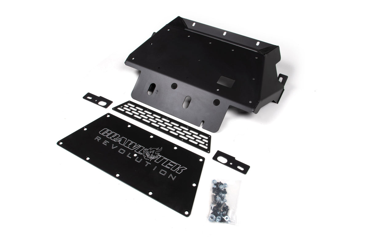 Blaze Front Skid Plate w/o Winch Mount | Ford Bronco (21-26) CrawlTek Revolution
