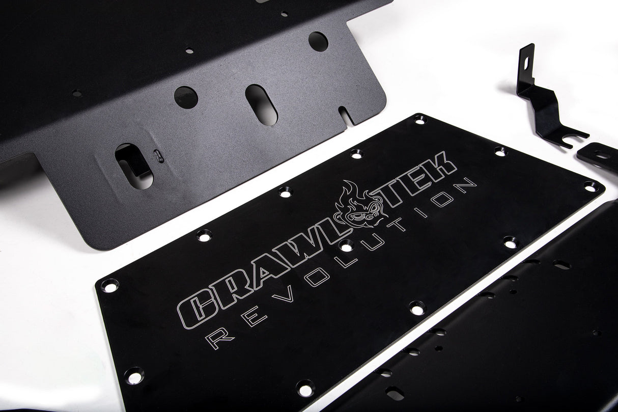 Blaze Front Skid Plate w/ Winch Mount | Ford Bronco (21-26) CrawlTek Revolution