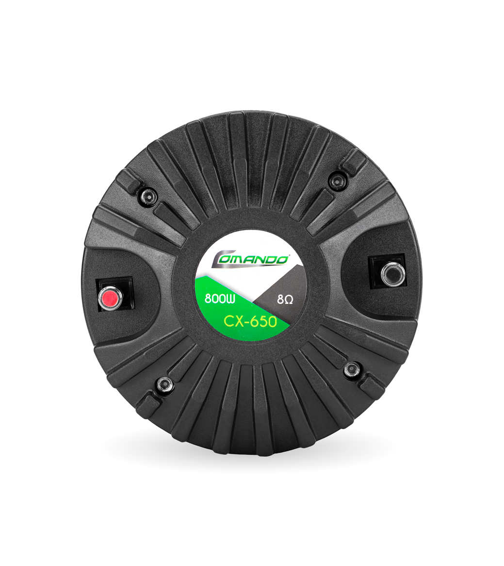 CX-650 | 800 MAX. | 8Ω Comando Audio