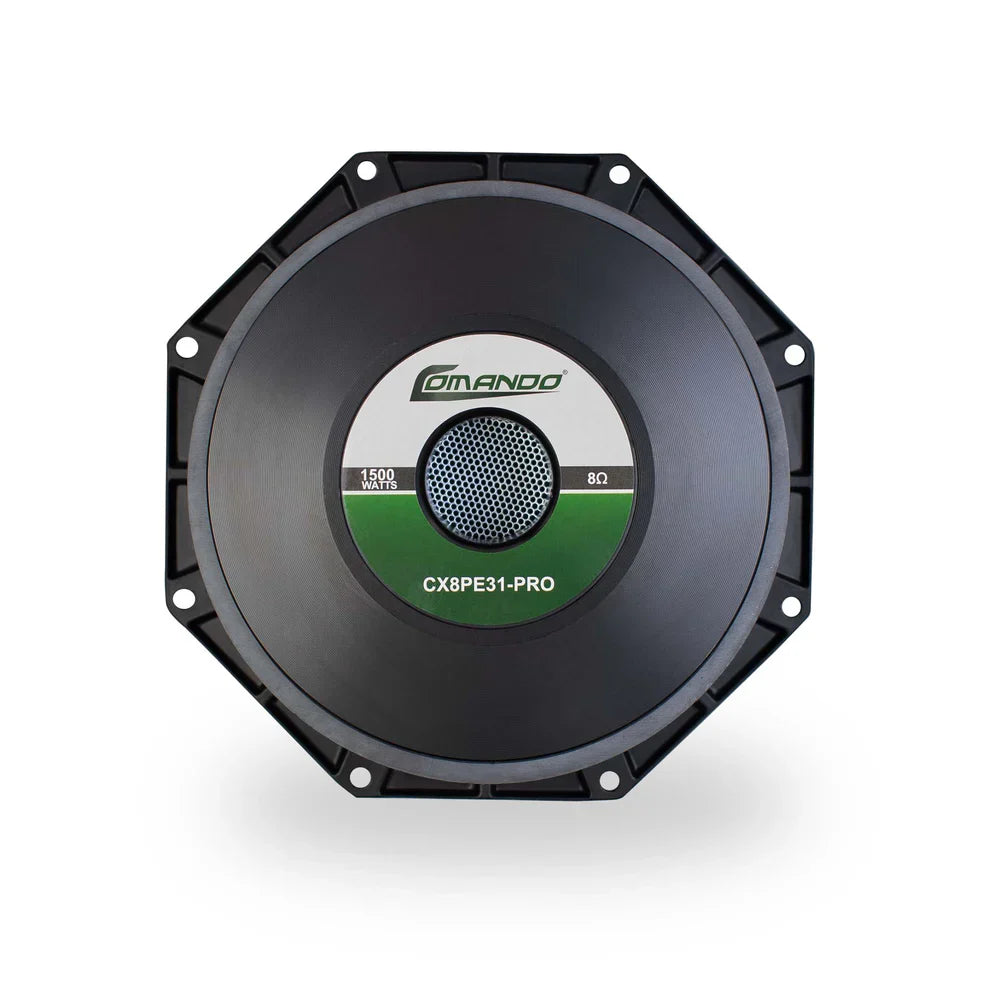 CX8PE31-PRO | PRO AUDIO 8'' MIDRANGE SPEAKER | 1600W MAX | 8Ω COMANDO