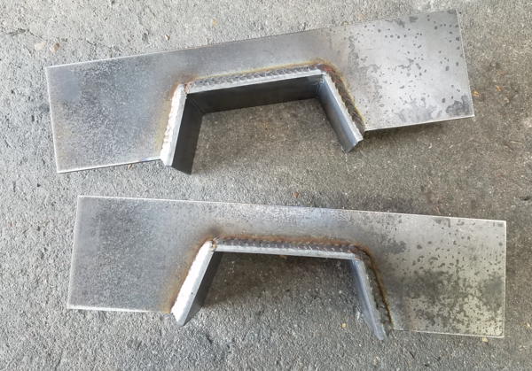 1988-1998 Silverado Sierra C Notch Kit 4"-7" Rear Drop Weld In Kit