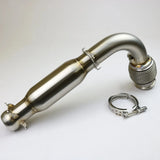 2017+ Can-Am Maverick X3 Turbo Race Bypass Pipe With Bullet Muffler Evolution Powersports