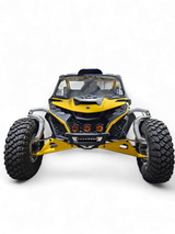 2024 + Can-Am Maverick R Amp front winch bumper www.elektricoffroad.com