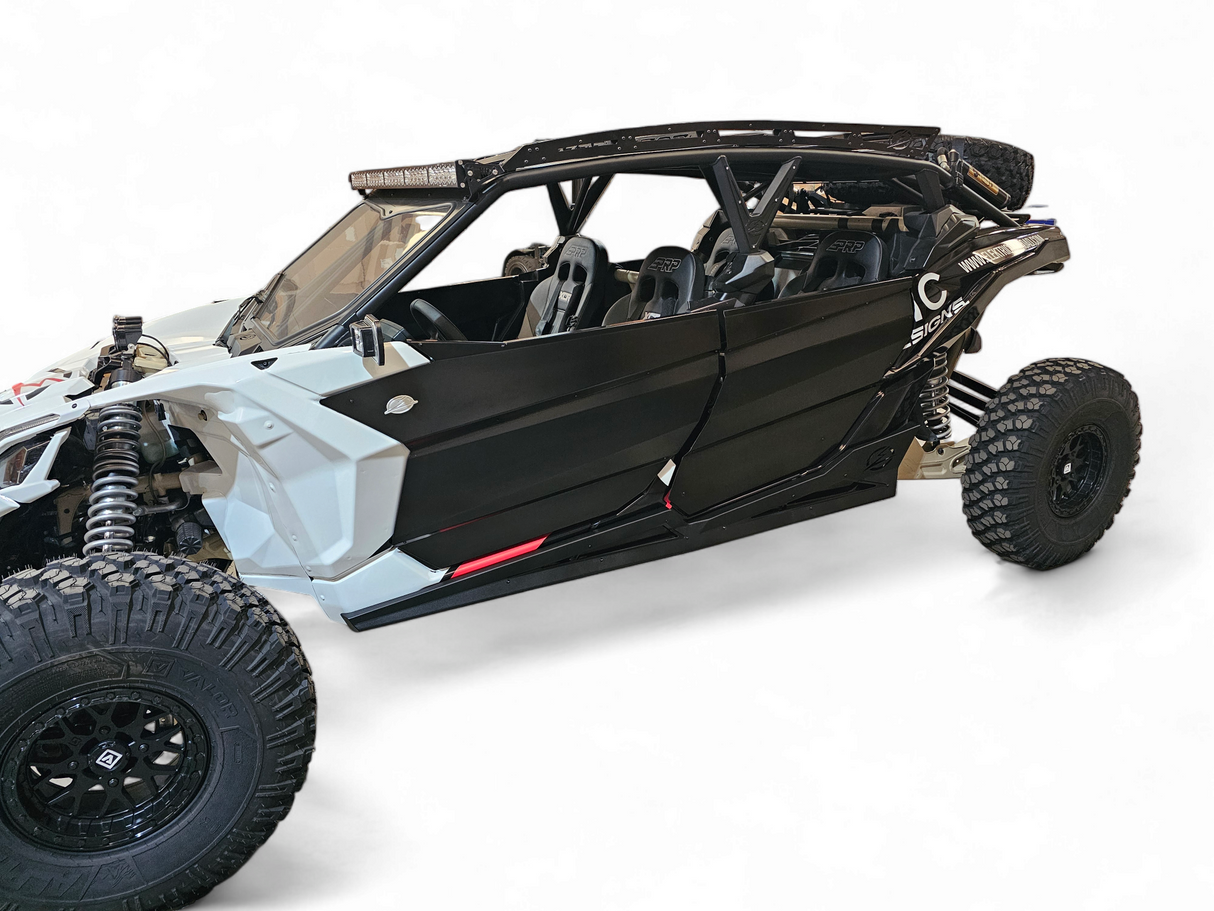2017 + Can-Am X3 Maverick 4 Seat Aluminum EOD Volt Doors www.elektricoffroad.com