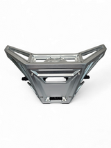 2017 to Current Can-Am X3 Maverick Machined Billet Front Winch Bumper (Clear Anodize) www.elektricoffroad.com